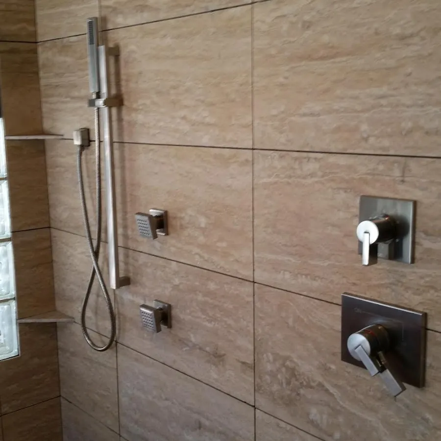 Shower fixture installation for Water Heater Replacement in Washington